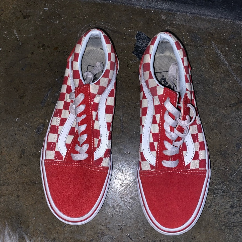 Checkered Old Skool Vans
